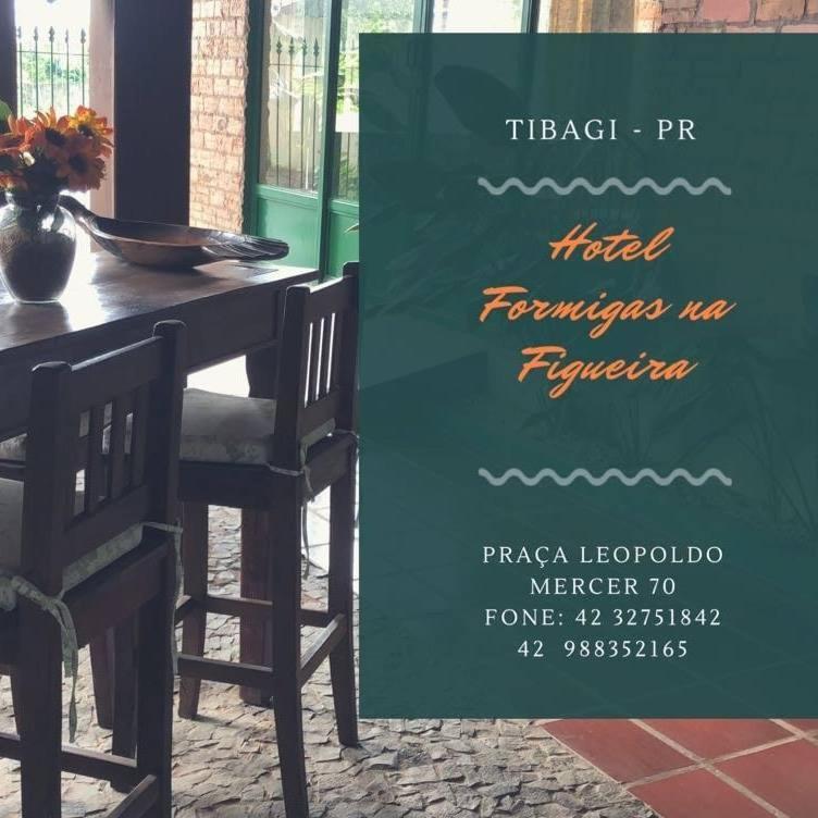Hotel Formigas Na Figueira Tibagi Exterior foto
